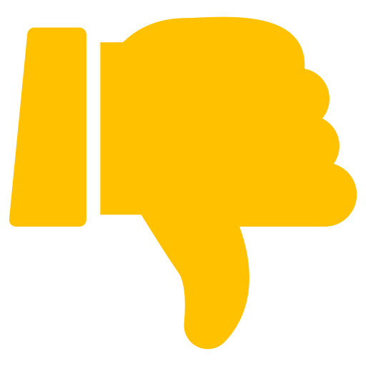 Thumbs-down emoji